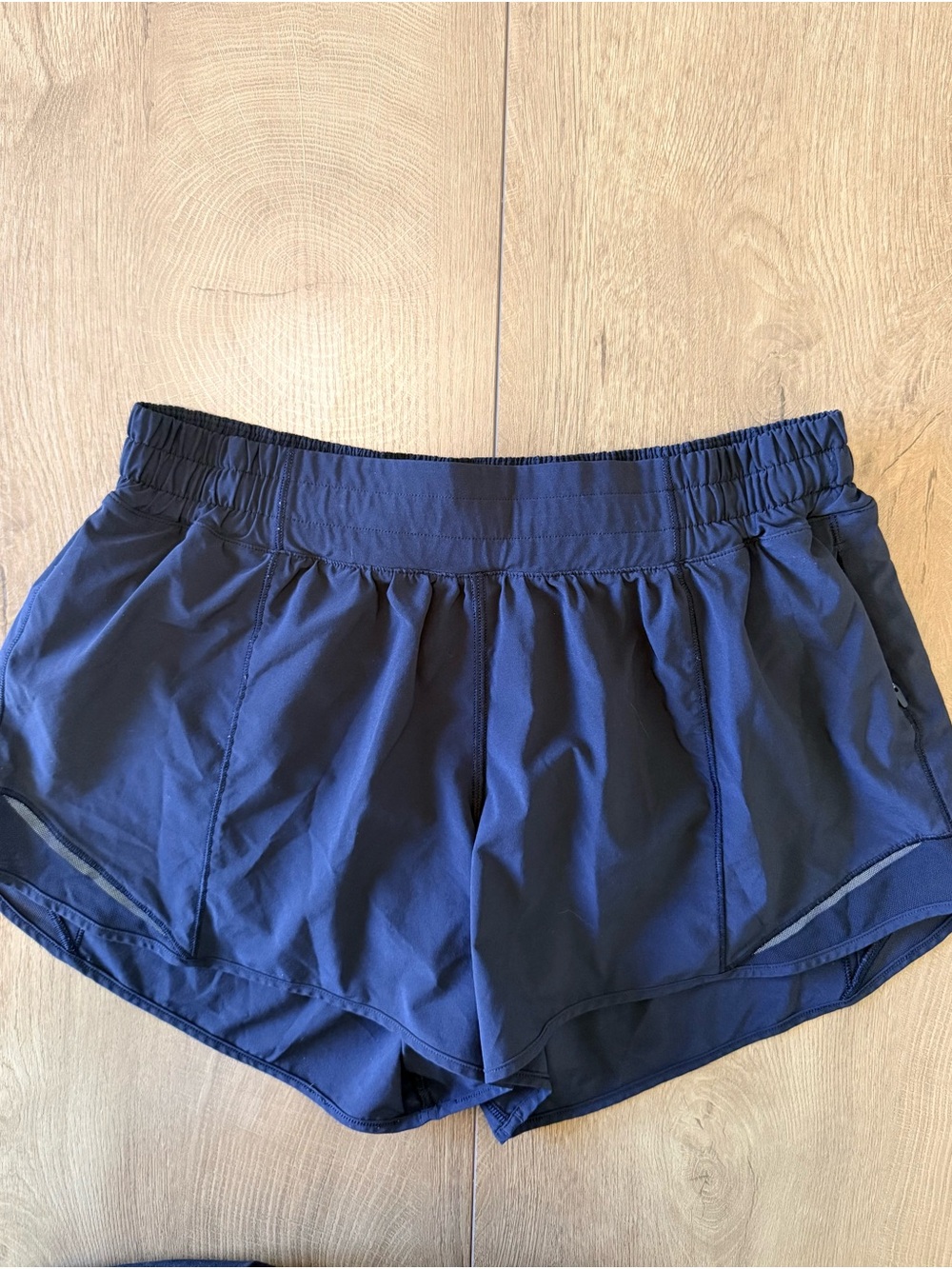lululemon athletica Black Athletic Running Shorts